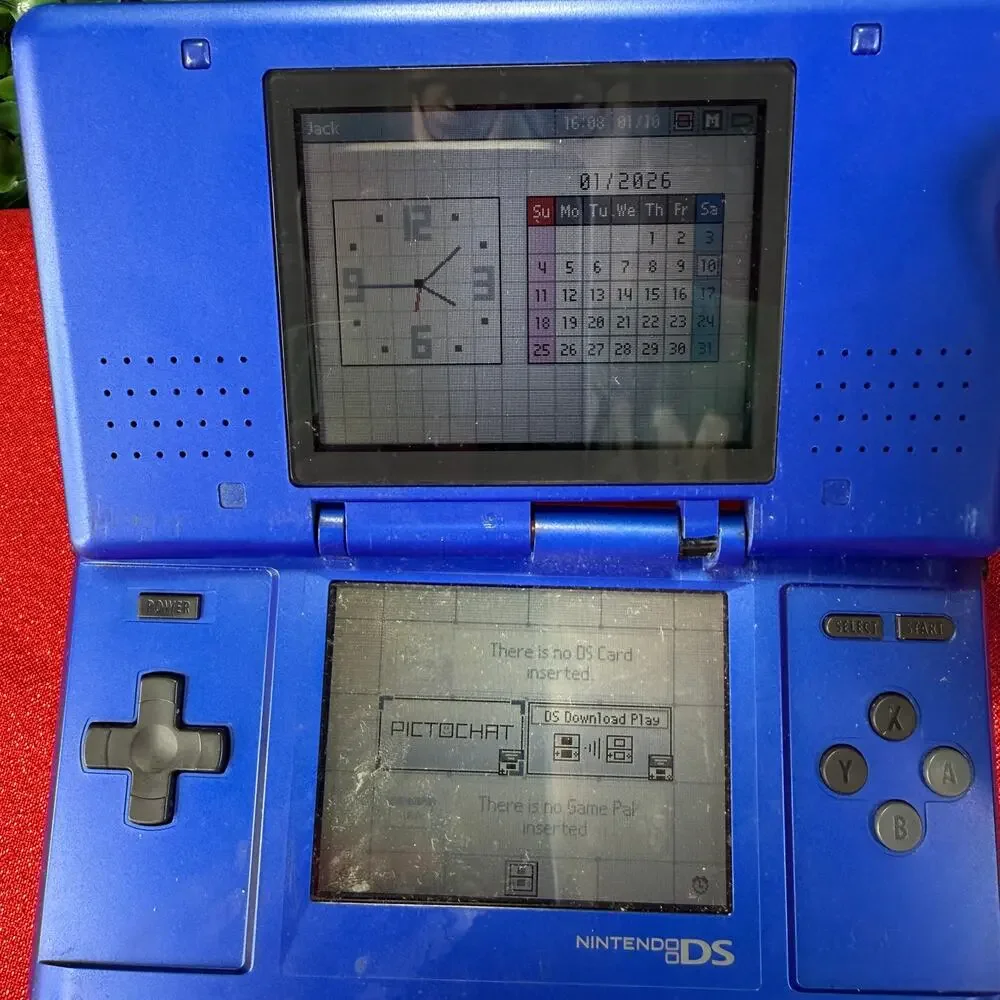 Nintendo DS Original NTR-001 Blue Handheld Console
